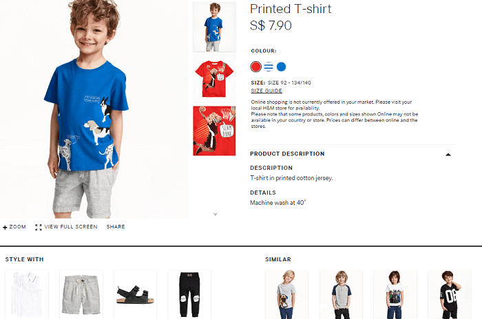 Even kids will find something at H&M Even kids will find something at H&M