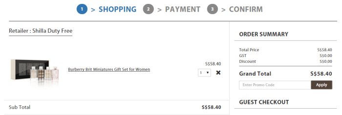 enter your iShopChangi code Here you can enter iShopChangi coupon