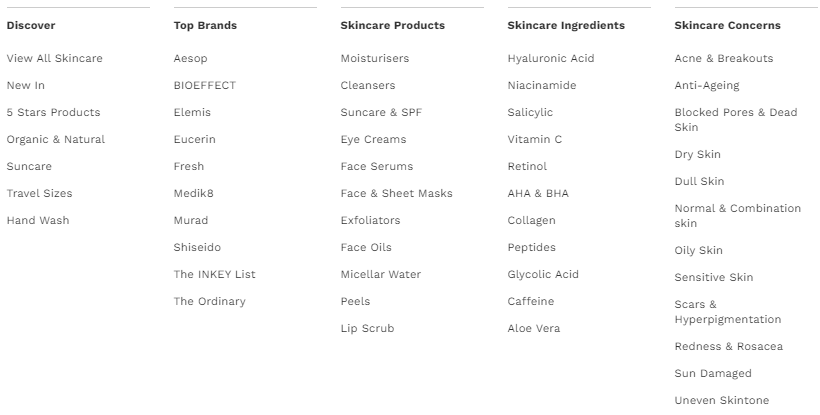 lookfantastic assorment