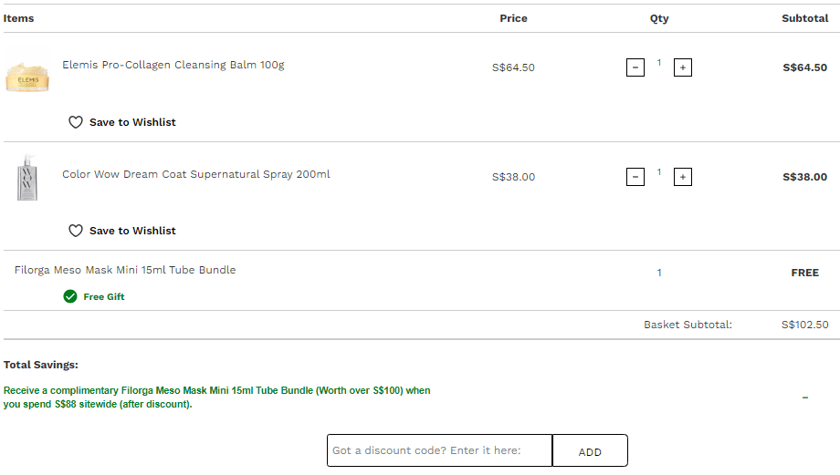 how to activate lookfantastic promo code