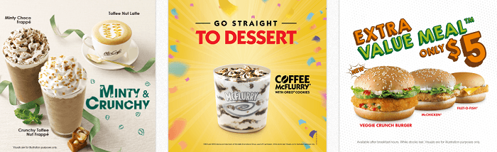 Latest offers from McDonald's Latest offers from McDonald's