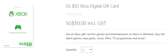 Microsoft Store's gift cards Microsoft Store's gift cards
