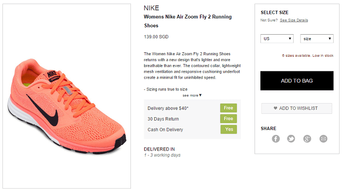 Nike uk free delivery code clearance