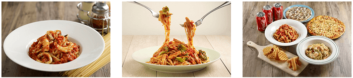 Pastamania concept Italian cuisine