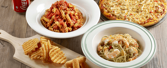 Delicious food tasty Italian food