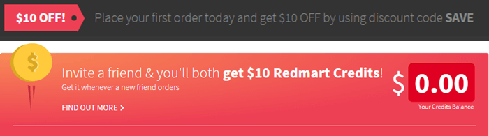 money off coupons Redmart