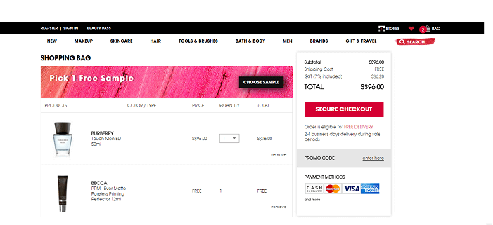 voucher codes Sephora