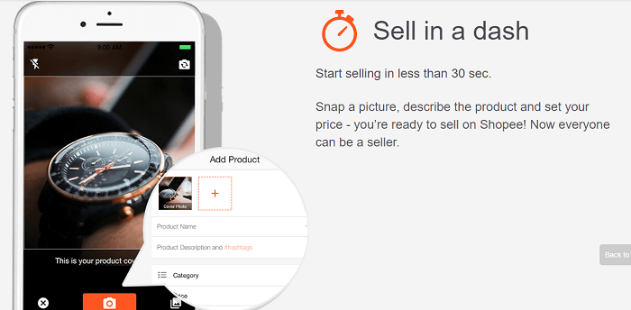 Sell your products easily on Shopee Sell your products on Shopee