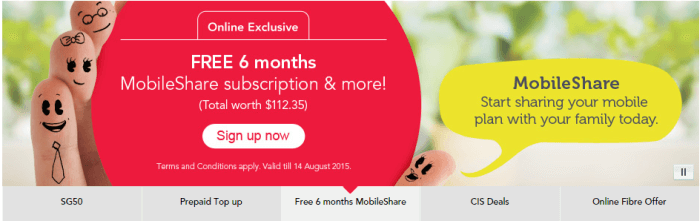 read about the Singtel offer read about the Singtel offer