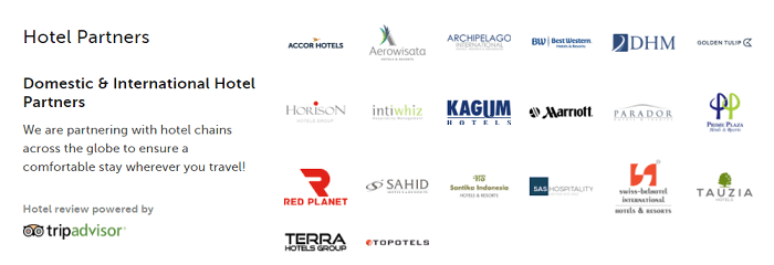 Book your hotel accommodation with Traveloka