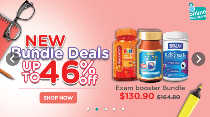 Healthcare products at Watsons