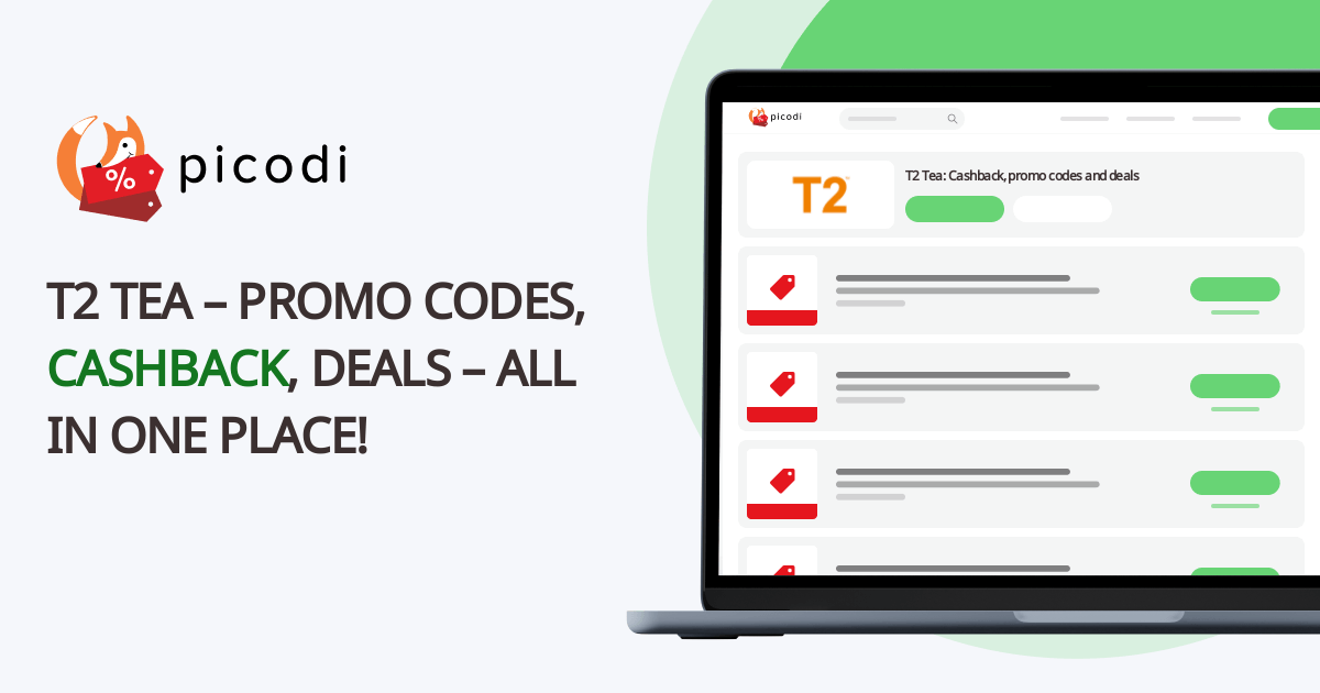 T2 Tea discount code March 2024 Picodi Singapore