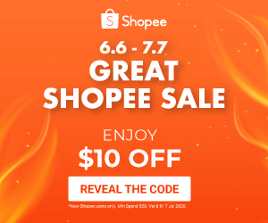 Exclusive Shopee code!