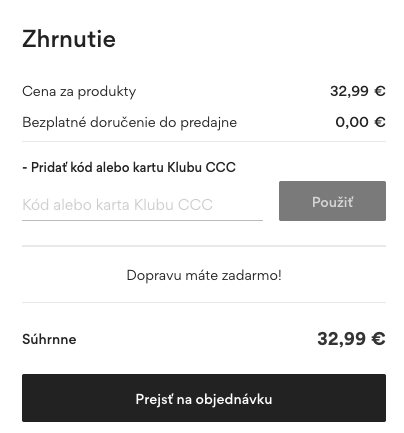 CCC zlavovy kod