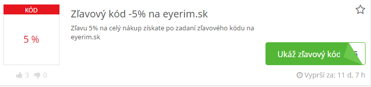 zlavovy kod eyerim