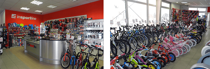 Predajne Insportline ponúkajú športový tovar a pomôcky pre každý druh aktívneho trávenie času