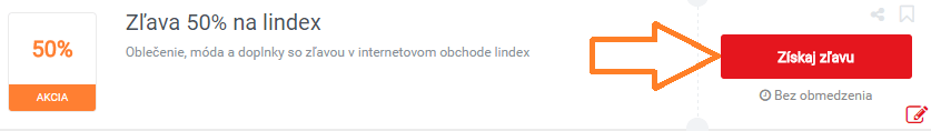 Zľavové kódy Lindex