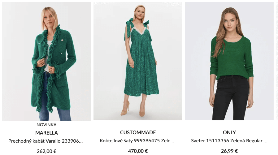 modivo.sk assortment