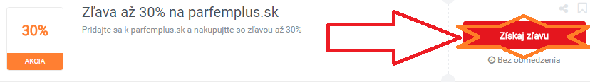 Zľavové kódy Parfém plus