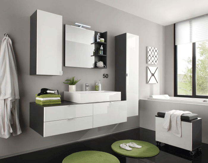 Moderný dizajn a dokonalé zladenie farieb spríjemní čas strávený vo vašej kúpeľni