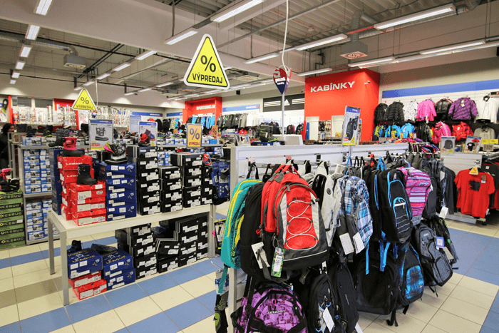 Na Slovensku nájdete 29 kamenných predajní so značkou Sportisimo