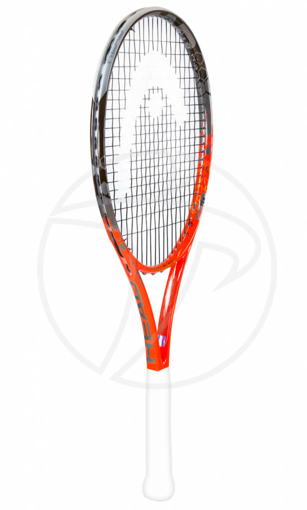 Tenisová raketa v obchode Sportega