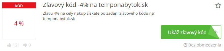 Zľavové kódy Kondela