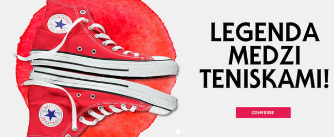 Elegatna moze byt i volnocasova obuv, to je synonymum pre znacku Converse