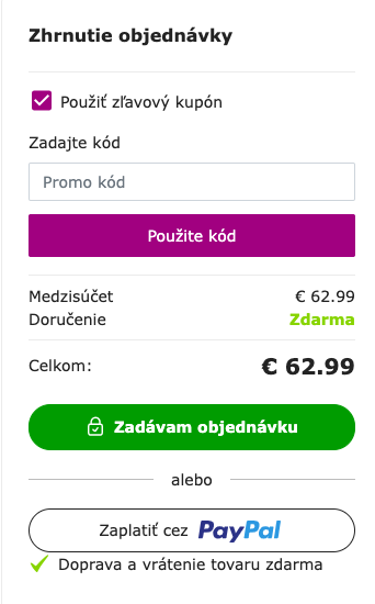 vidaxl zlavovy kod