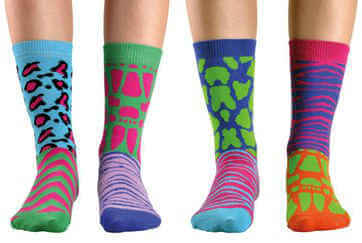 Farebné ponožky zoot Farebné ponožky zoot