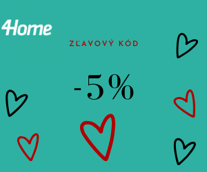 Zľavový kód -5% na 4home.sk