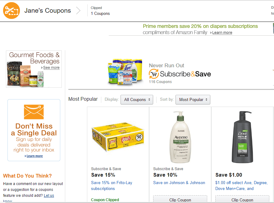 Amazon คูปองลดราคา