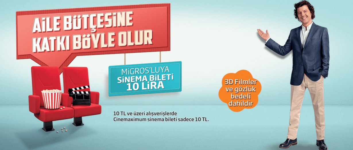 Migros-Cinemaximum Kampanyası
