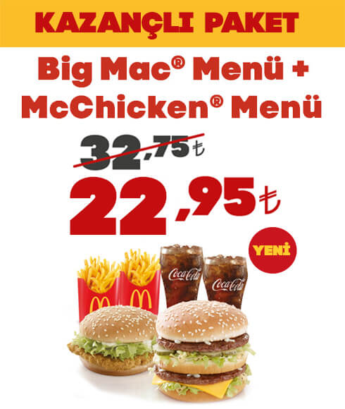 En İyi Mc Donalds Menüleri