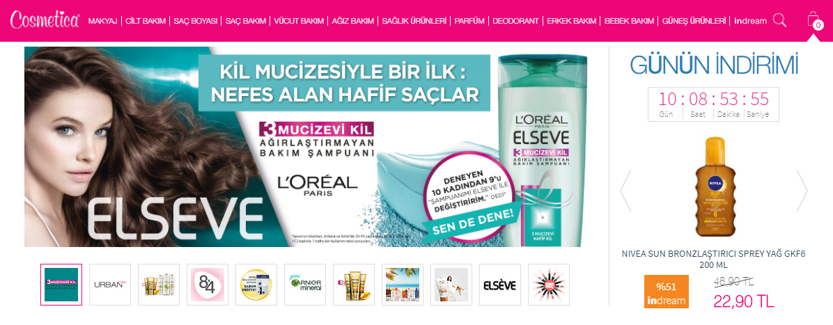 Cosmetica indirim kodu 70 Ocak 2018 Hemen Bak! Picodi Türkiye