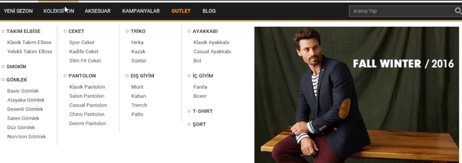 Altınyıldız kupon kodu Altınyıldız mağazasındaki kategoriler