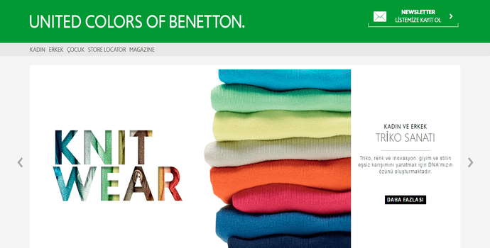 united colors of benetton Benetton kategoriler