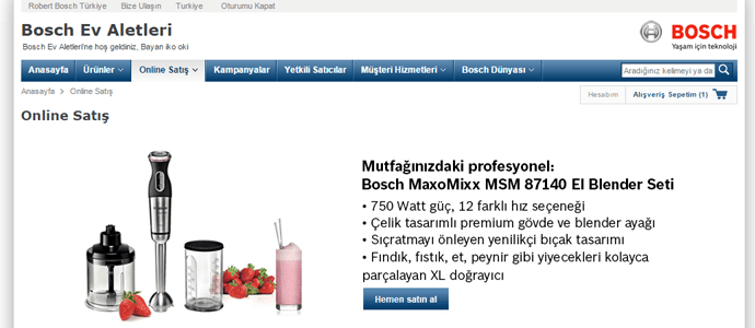 Bosch indirim kodları bu adreste! Bosch indirim kodları bu adreste!