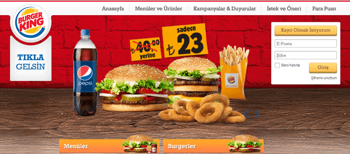 Burger King promosyon