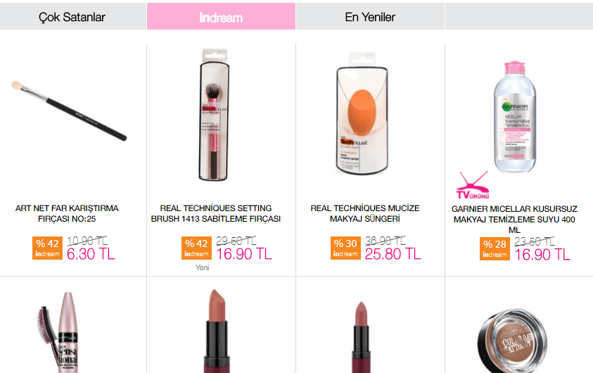 Cosmetica promosyonları