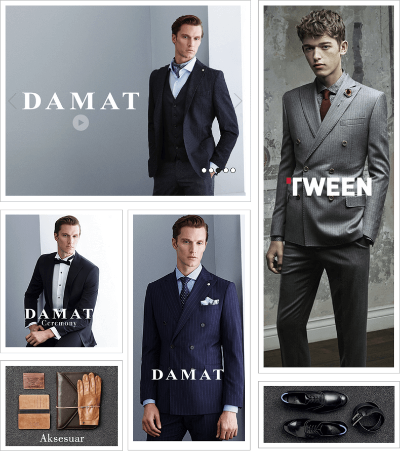 Damat Tween takim elbise Damat Tweet modası markalarının - Takım elbise