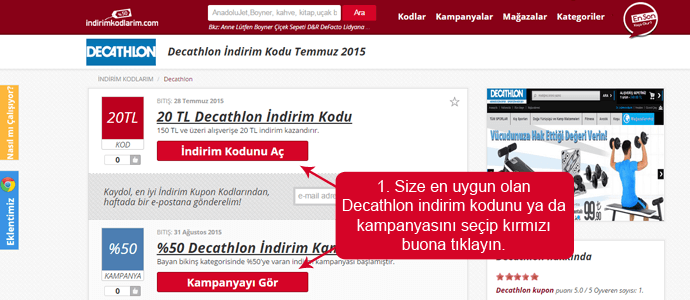 Decathlon indirim kodu nasıl kullanılır? Decathlon indirim kodu nasıl kullanılır?