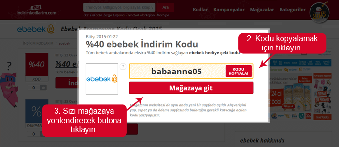 Picodi sitesinden ebebek indirim kodu