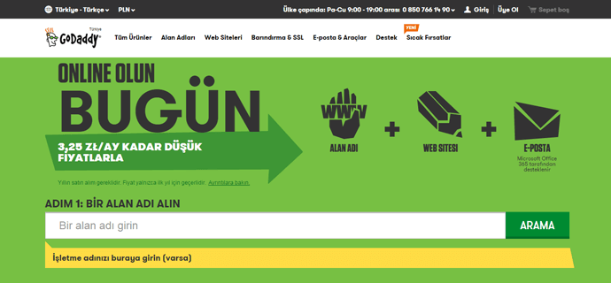 godaddy kampanyaları