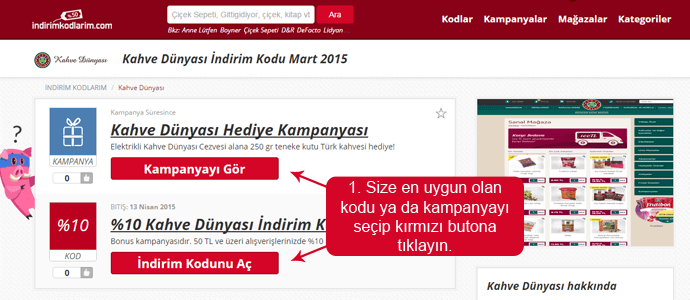 Kahve Dünyası indirim kodu 1600₺ Haziran 2019 Hemen Bak! Picodi