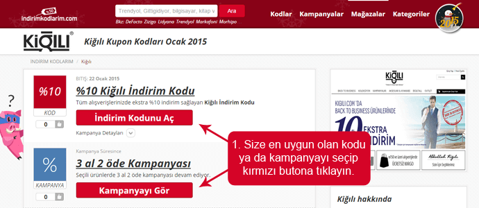 Kiğılı İndirimleri