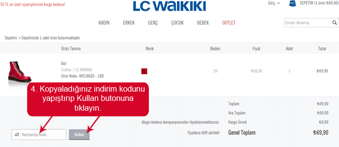 Gecerli Lc Waikiki Indirim Kodu 70 Ocak 2021
