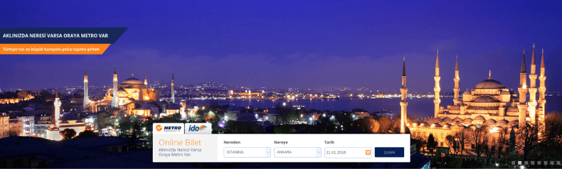 Metro otobüs bileti Metro otobüs bileti