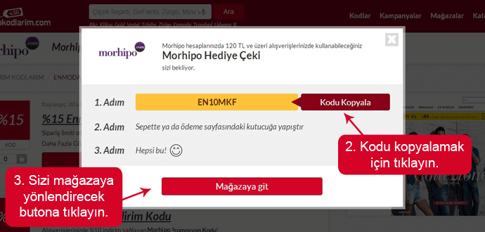 Hediye Çeki Morhipo Hediye Çeki Morhipo