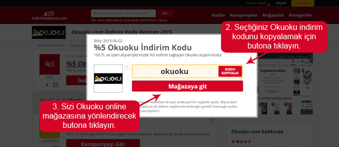 kampanyaları indirim kodu